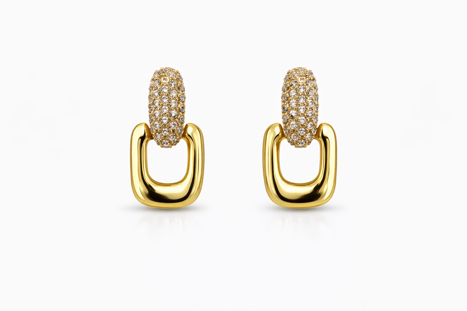 Aura Link Gold Küpe