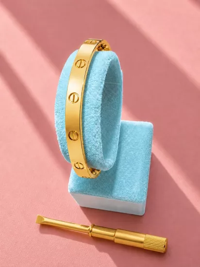 Gold Vida Detaylı Kelepçe | So Good