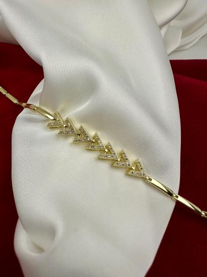 SO GOOD - GOLD TAŞLI XUPİNG BİLEKLİK