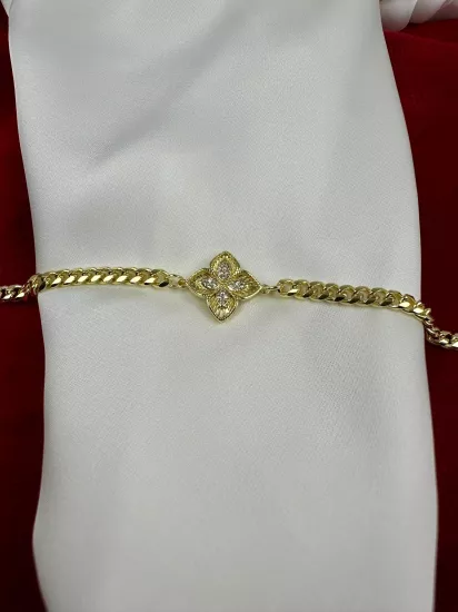 YONCA 14 K GOLD KAPLAMA BİLEKLİK