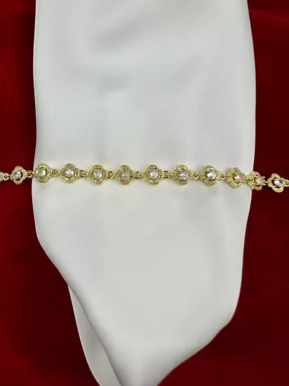 GOLD TAŞLI XUPİNG BİLEKLİK